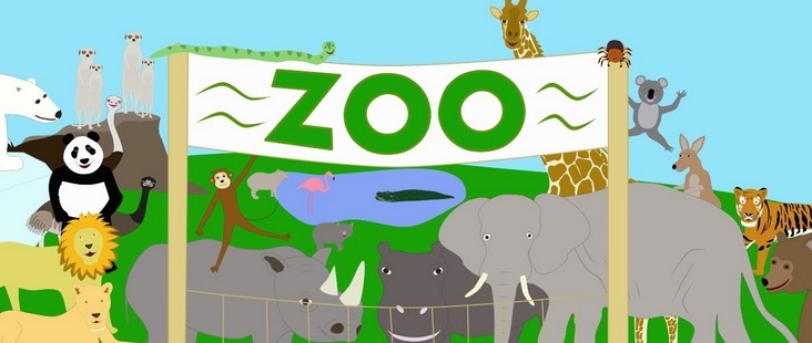 İngilizce Hayvanat Bahçesinde - At the Zoo