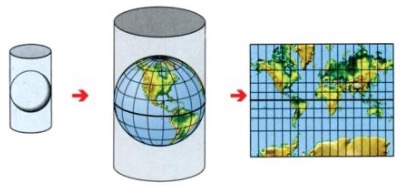 Harita-Bilgisi-Silindirik-Projeksiyon